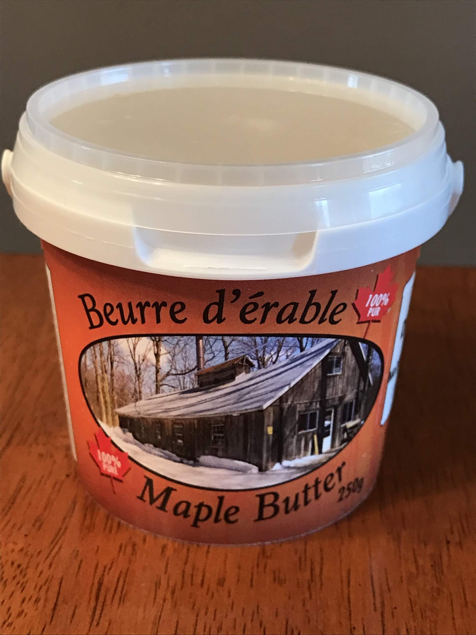 Maple Butter Container