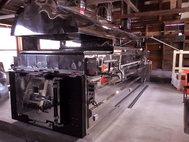 New Wood Fire Evaporator for syrup making
